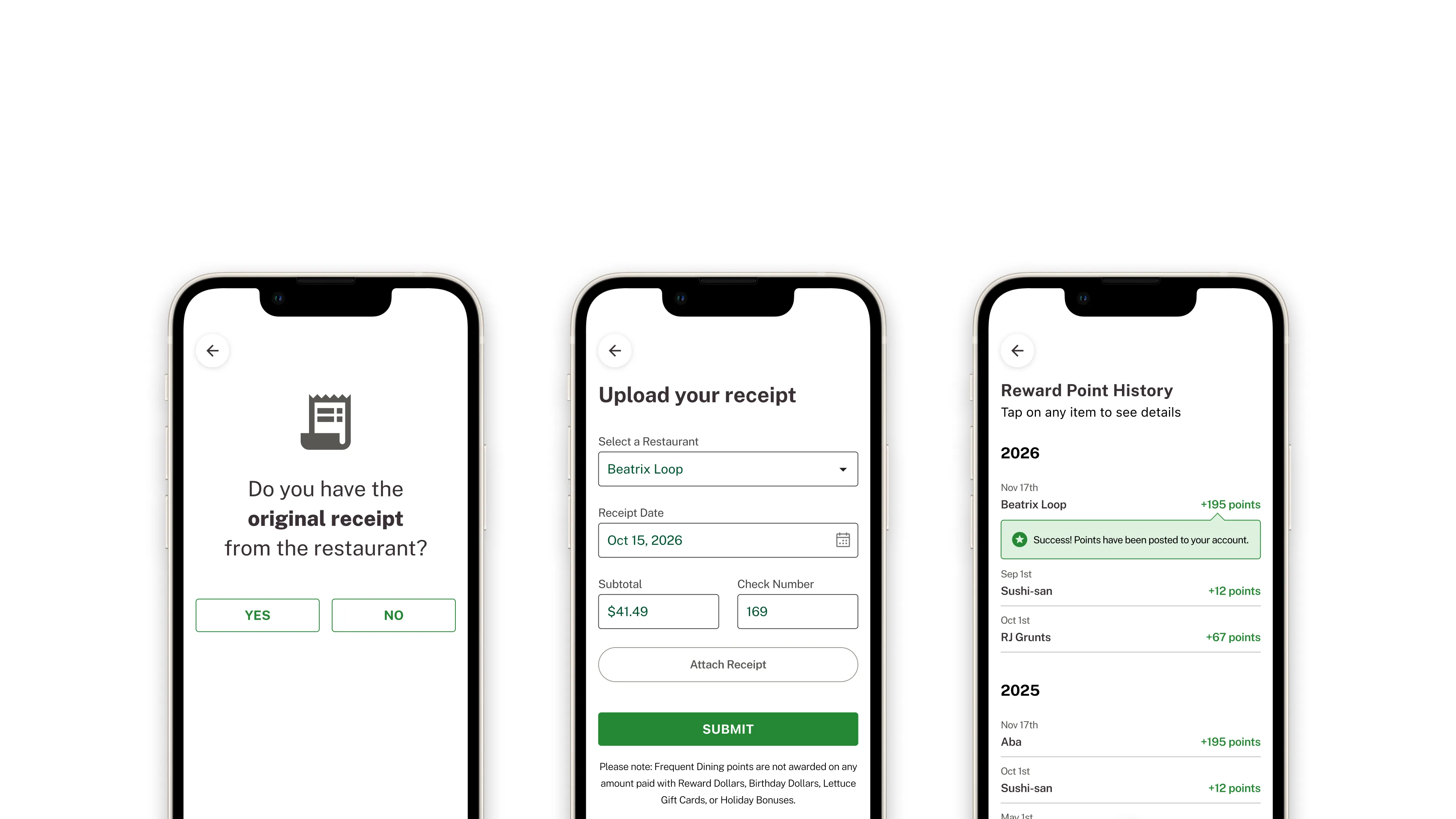 Self-Service Screen